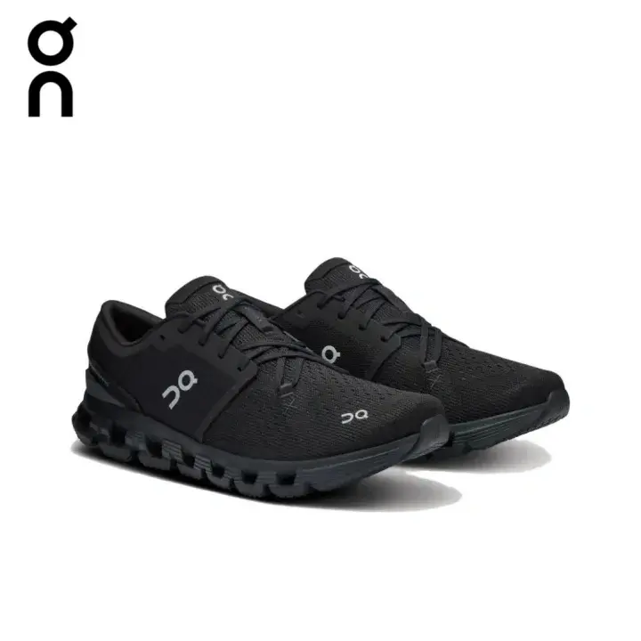 On Cloud 6 All Black, lightweight everyday running shoes with CloudTec cushion