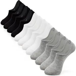 No Show Socks Women & Men Low Cut Ankle Short Anti-slid Athletic Running Casual Invisible Liner Socks