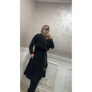 Sleeveless Duster with Pockets