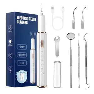 Cross-border delivery of ultrasonic dental cleaners for tartar and plaque removal, electric water flosser, crescent-shaped ultrasonic teeth cleaner