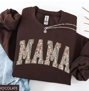 [Today Deal] Vintage Camo Floral Mama Shirt-Sweatshirt-Hoodie, Mother's Day Gift Shirt, Camouflage Floral Mama Shirt for Mom, Gift for Mom Mama Wife