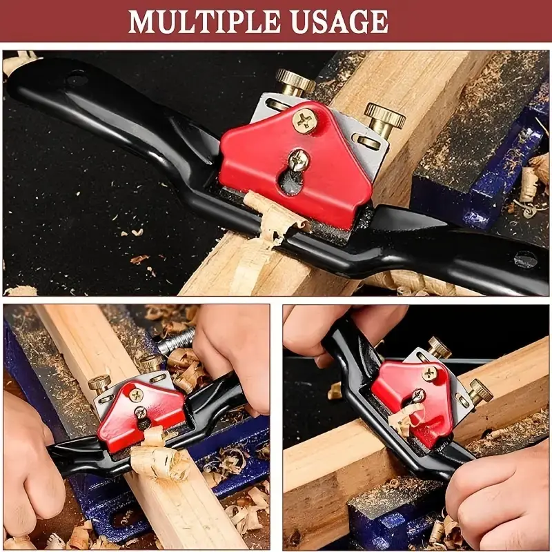 Bird-Shaped Handheld Wood Planer Set, 9 Inch & 10 Inch Metal Structure, No Power Needed, Ergonomic Handle, Smooth Surface Finish