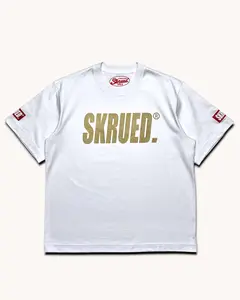 Classic Logo Tee - White Gold