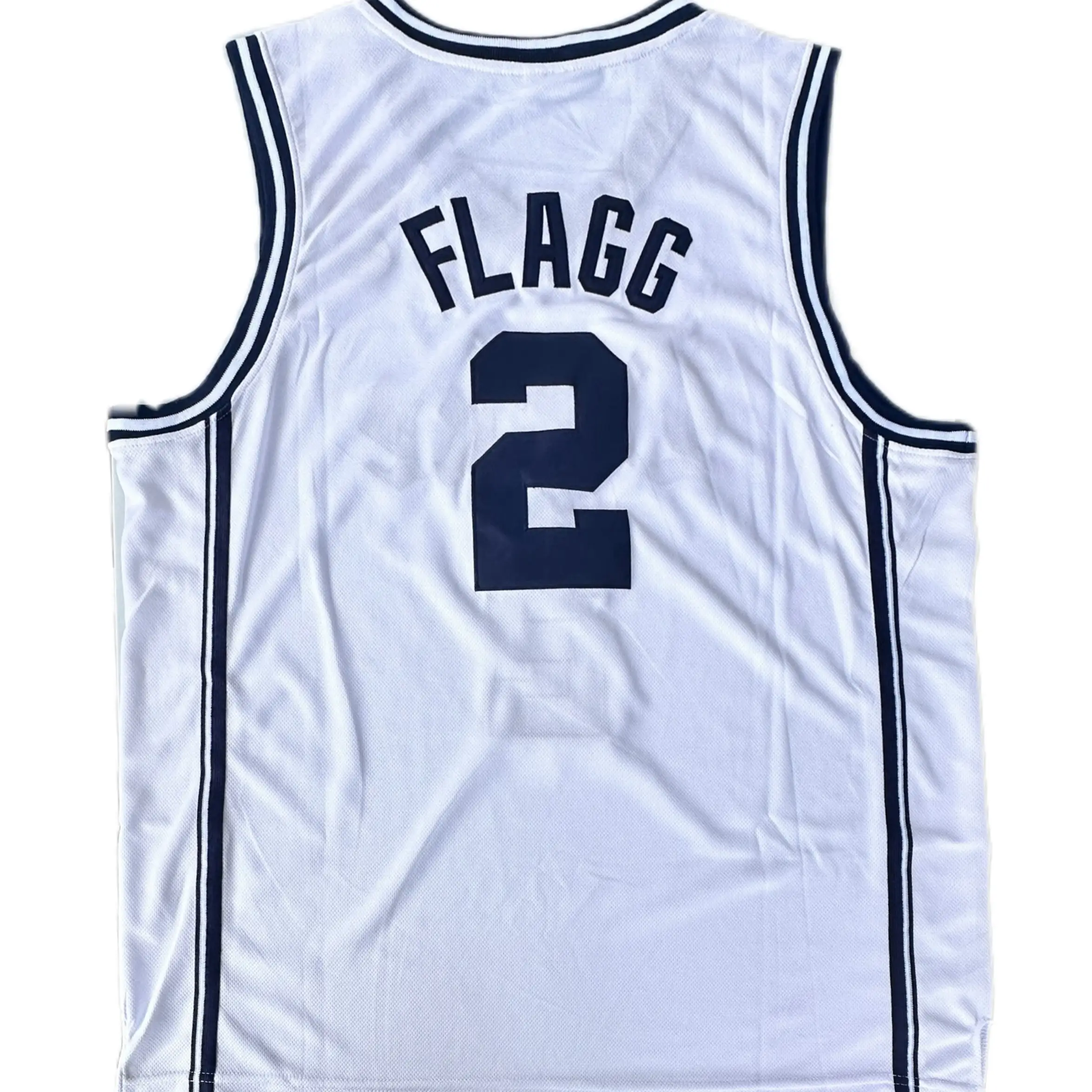Men’s #2 Flagg Basketball Jerseys Duke university Embroidery Carry on the Blue Devil spirit Sports Apparel Athletic Clothing Training Shirt Vests