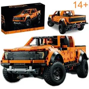 1379 Piece F-150 High-Tech Building Block Pickup Truck Model Moc Creative DIY Toy Birthday Party Gift