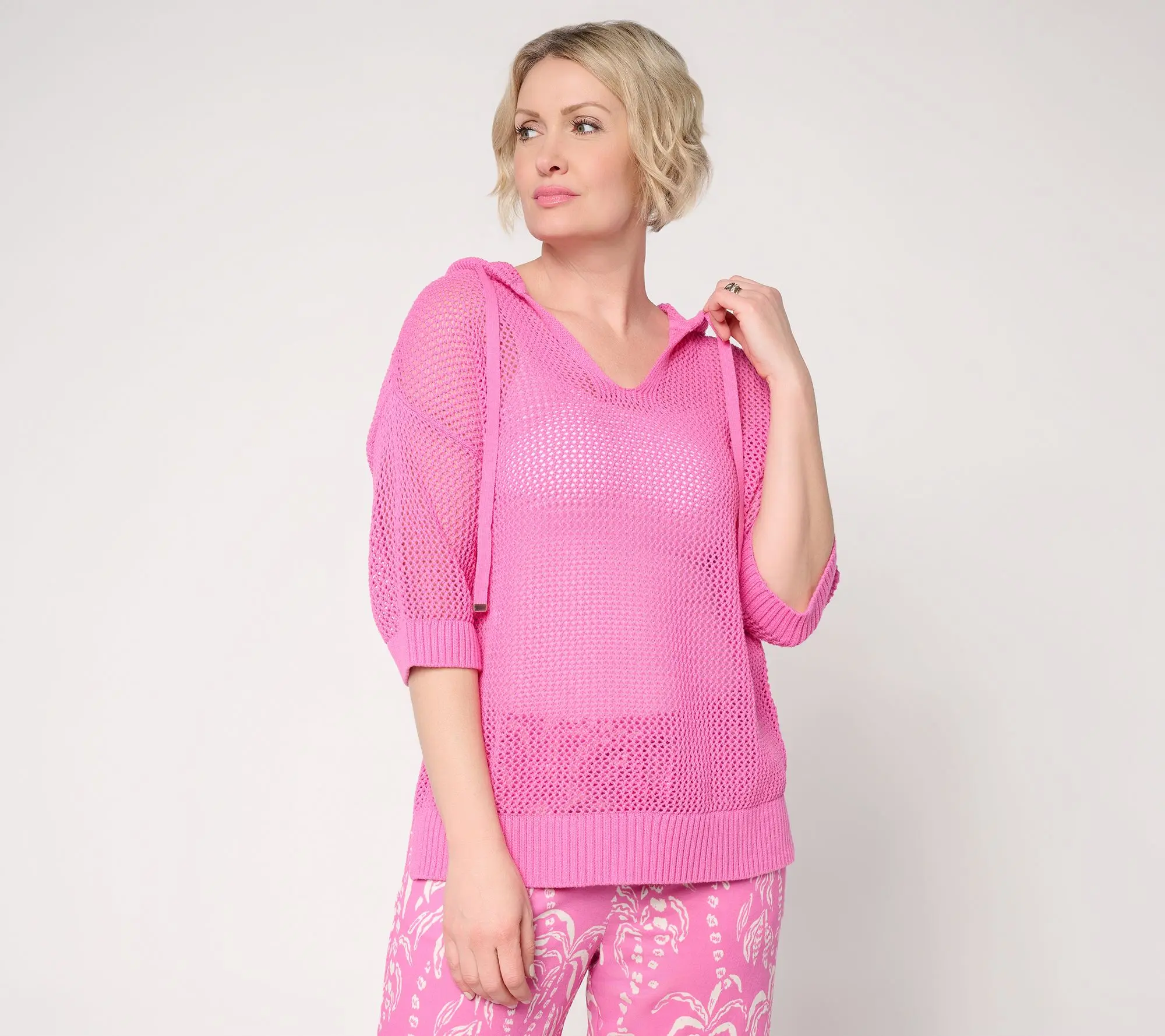 Belle by Kim Gravel Slay the Vacay 100% Cotton Poncho