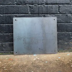 Raw Steel Magnetic Board – Heavy-Duty Metal Memo Board for Home, Office & Kitchen