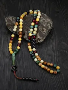 Multi Colored Islamic Prayer Beads, Star Moon Chain Tassels, Handmade Beads, Unisex, Daily Decorative Gifts