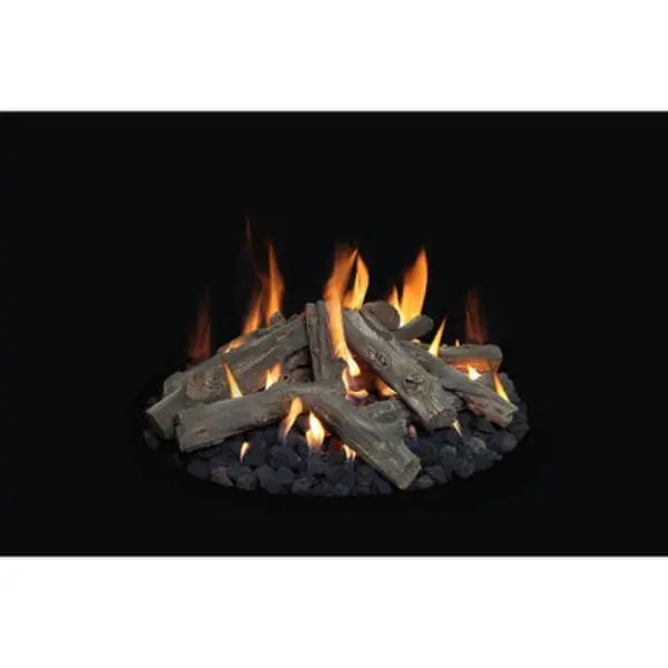 Grand Canyon FPWD-18-24 9-Piece Western Driftwood Outdoor Gas Fire Pit Logs (18 & 24 in.), Driftwood Logs