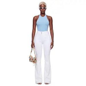 Cloud Nine High-Waisted Flare Denim
