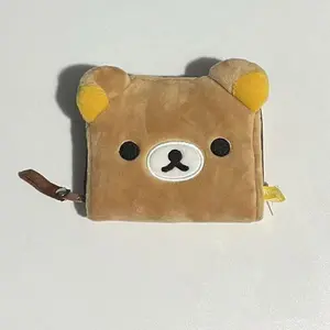 Mini Anime Girl  Three-dimensional Plush Coin Purse New Ins Kawaii Portable Storage Bank Card Bag Birthday Gift