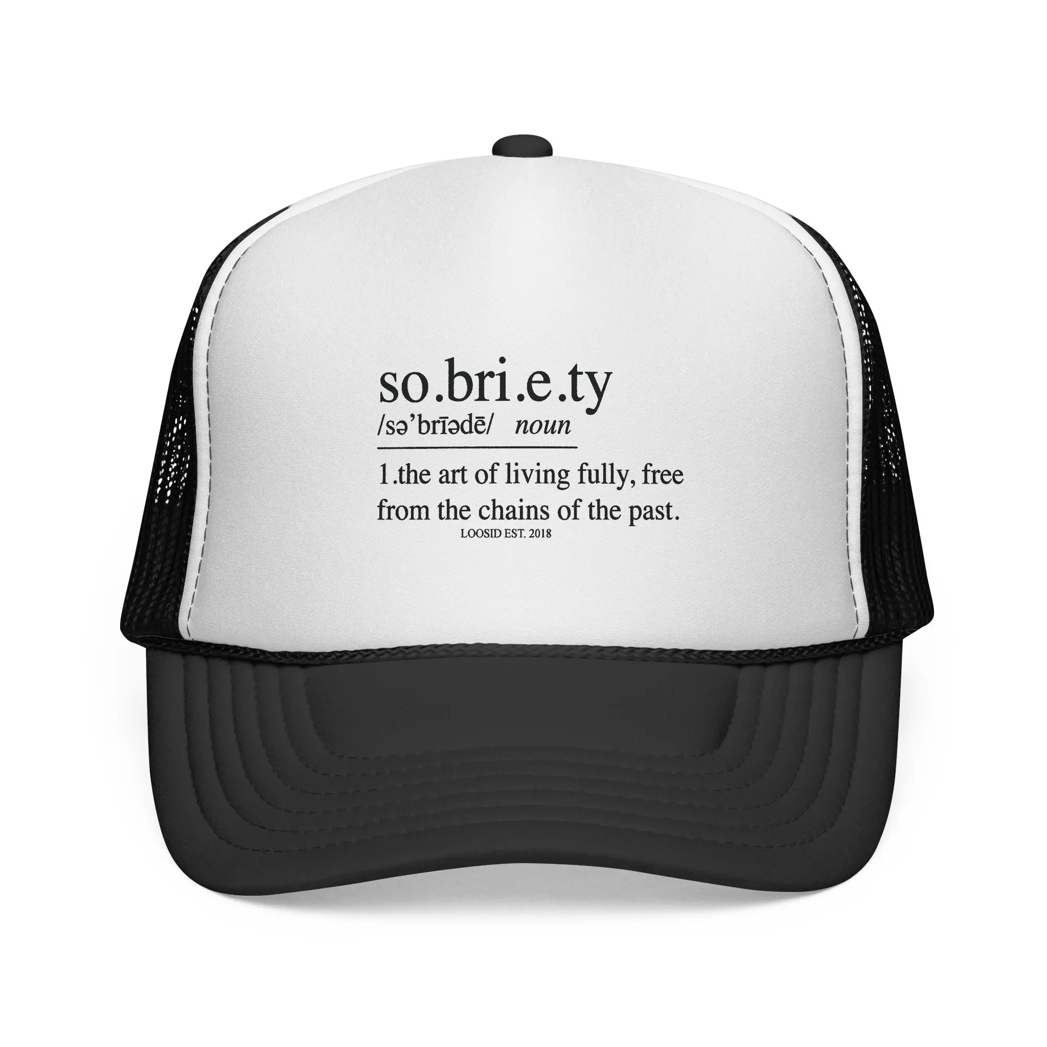 Sober Hat | Women's Sobriety Definition Trucker
