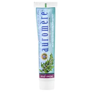 Auromere Ayurvedic Herbal Toothpaste, Mint-Free, 4.16 oz (117 g)