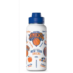 NBA Officially Licensed 32oz Water Bottle Chug Lid Stainless Steel Reusable Double Wall Celebrating City Vibes