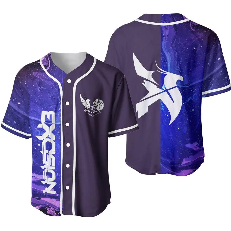 Excision Illenium Seven Lions Slander Marble Nebula Baseball Jersey, Cosmic Music Festival Top