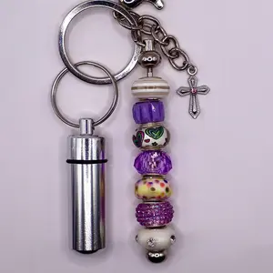 Custom color keychains with holy anointing oil