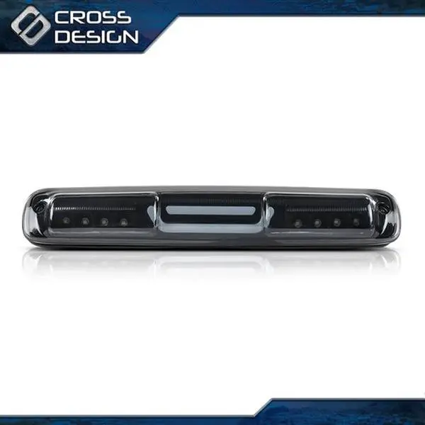 CROSSDESIGN 3D LED Bar 3rd Tail Brake Light with Cargo Lamp, Low Power Car Lighting Light Bars for Trucks, 1999-2007 Chevy 1500 Silverado & GMC Sierra 1500 Truck Accessories, Led Lights For Truck, Automotive Car Light