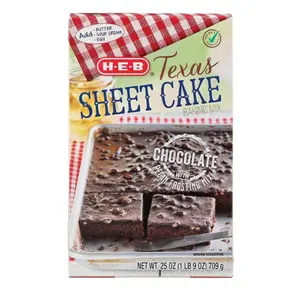 H-E-B Texas Chocolate Sheet Cake Mix- A classic Texas Dessert!