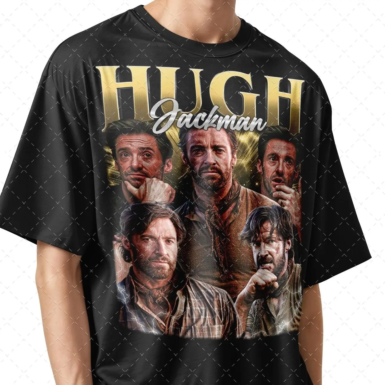 Vintage Hugh Jackman Shirt, Hugh Jackman Shirt for Fans, TV Series Shirt Gift for Fans Shirt ID01