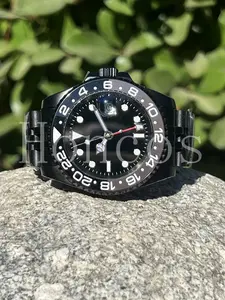 GMT 126710GRNR Bruce Wayne Style MODS Watches Black