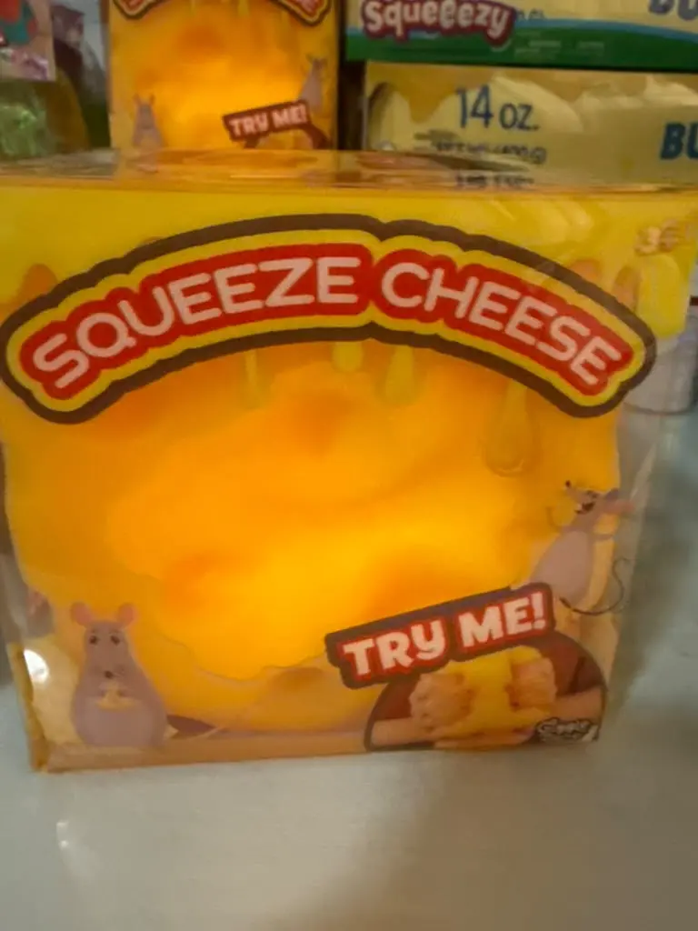 cheese squishy - stress relief toys