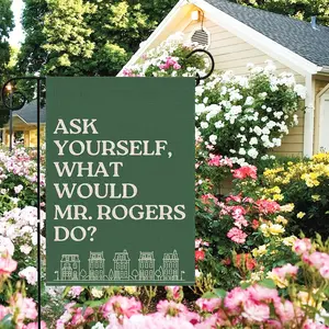 Kindness Progressive Garden Flag 12 x 18 Inch Double Sided Farmhouse Yard Outdoor Flag, Farmhouse Rustic Pasture Porch Decoration(ONLY FLAG)