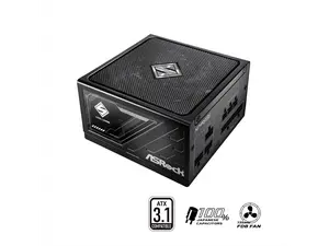 ASRock Steel Legend SL-650G 650W 80 PLUS GOLD & Cybenetics PLATINUM Full Modular Power Supply, ATX3.1 Ready, 10 Years Warranty