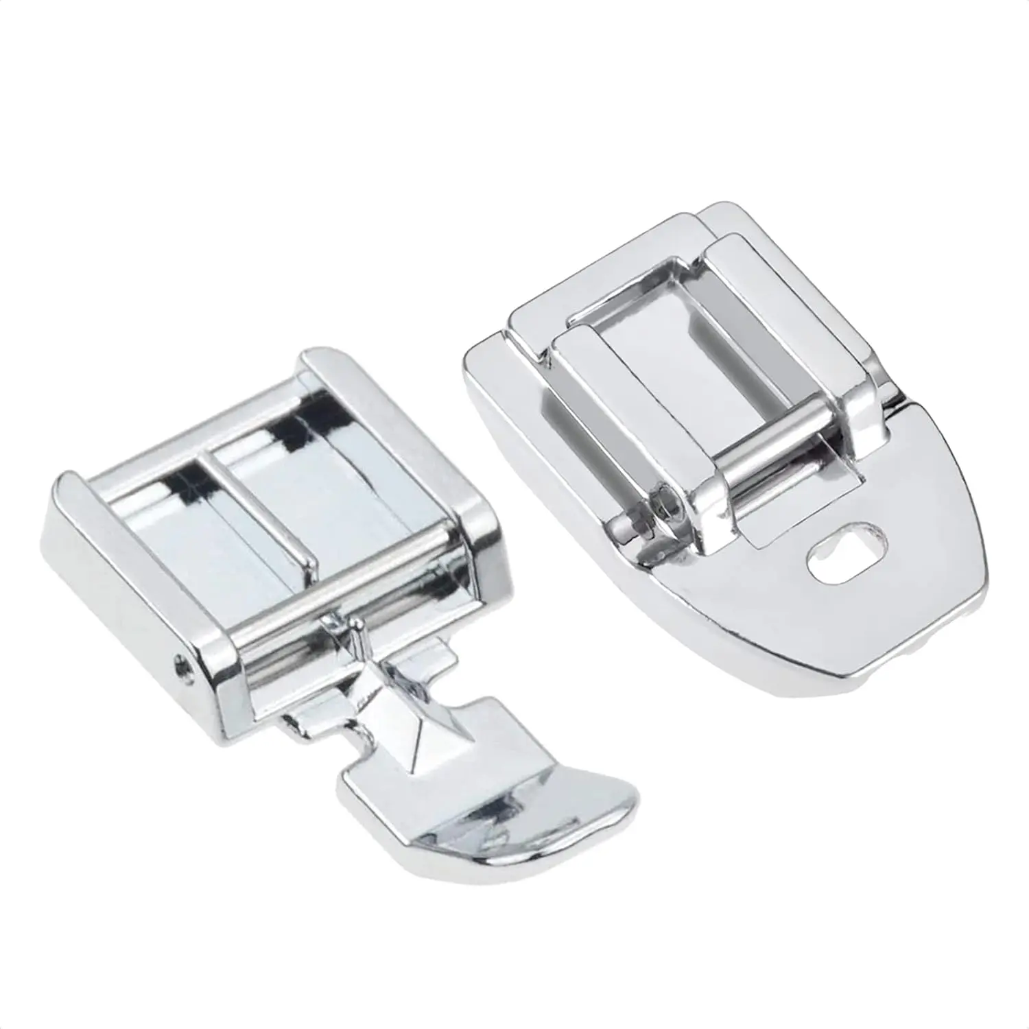 Zipper Foot and Invisible Zipper Foot for All Low Shank Snap-On Singer, Brother, Babylock, Euro-Pro, Janome, Kenmore, White, Juki,  Home, Simplicity, Necchi and Elna Sewing Machines
