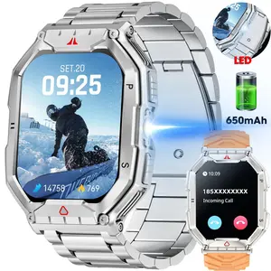 2.10-Inch Smartwatch, Digital, Answer/make Calls, Fitness Tracker, Pedometer-Calorie Monitor, Multiple Sports Modes, Waterproof Unisex Watch