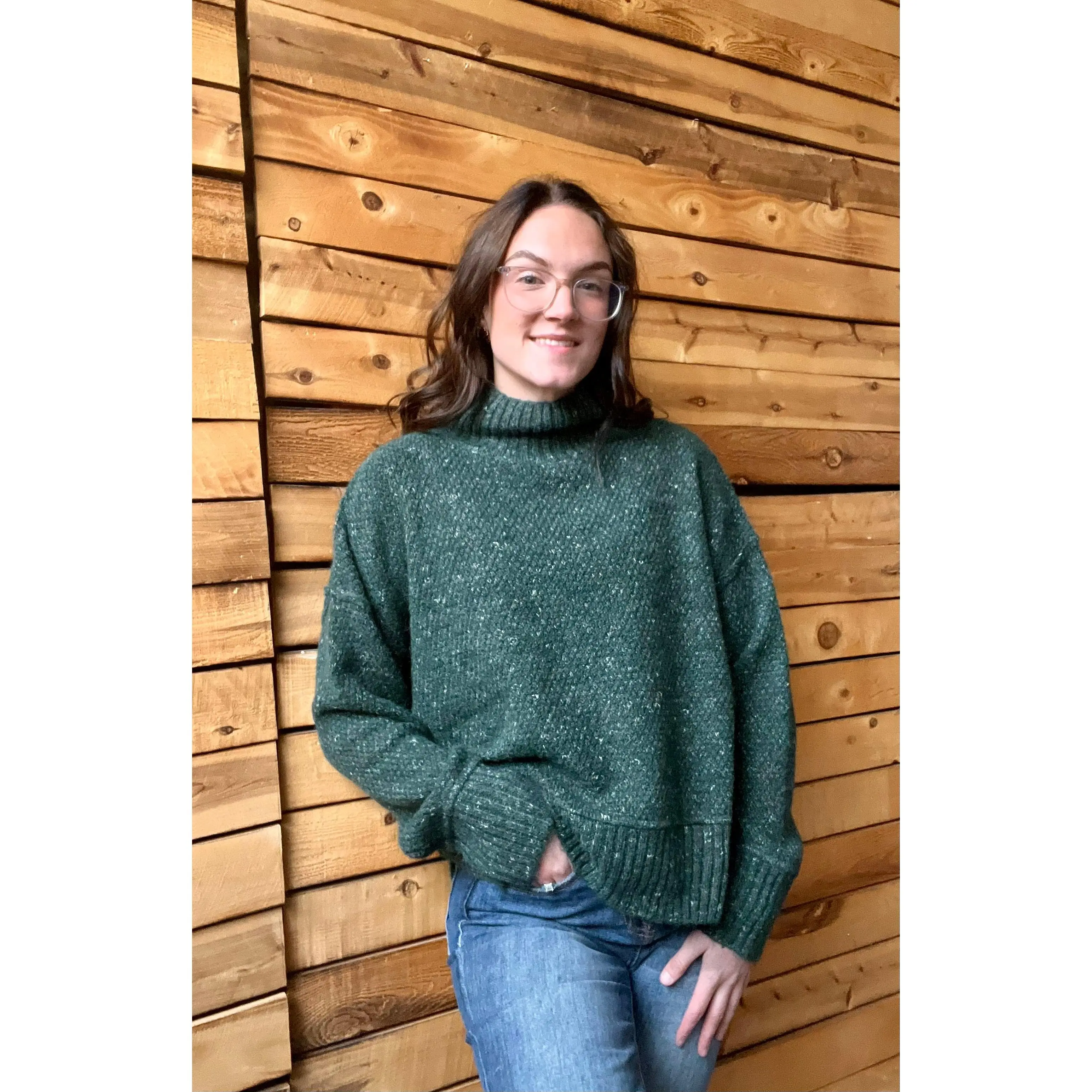 Wool Turtleneck Sweater