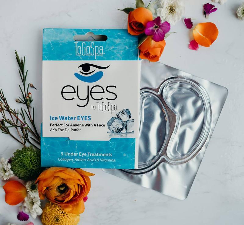 Eyes by ToGoSpa Undereye Collagen Masks With Vitamins Hyaluronic Acid Aloe hydrogel