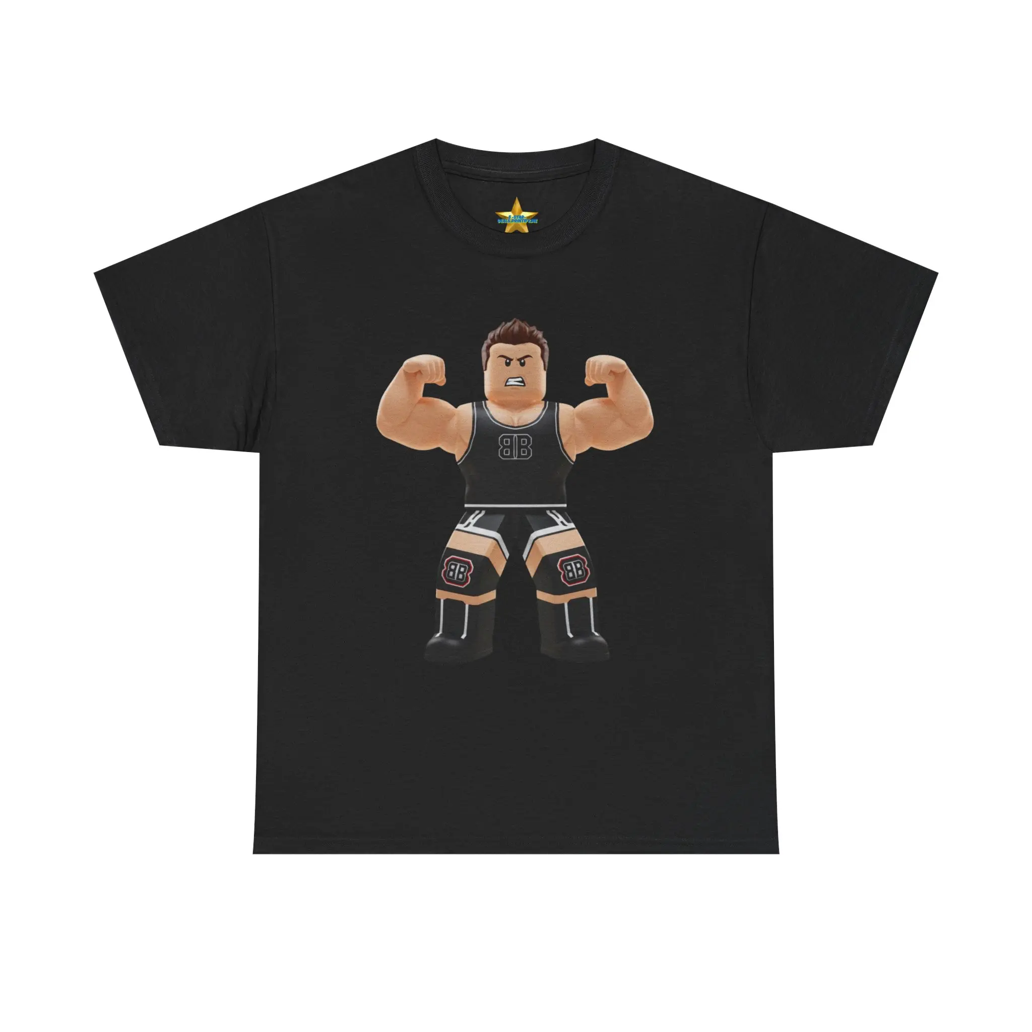 Roblox Character Tee - Unisex Heavy Cotton Shirt, Gamer Apparel, Video Game Gift, Fun Youth Tee, Roblox Fan Merchandise