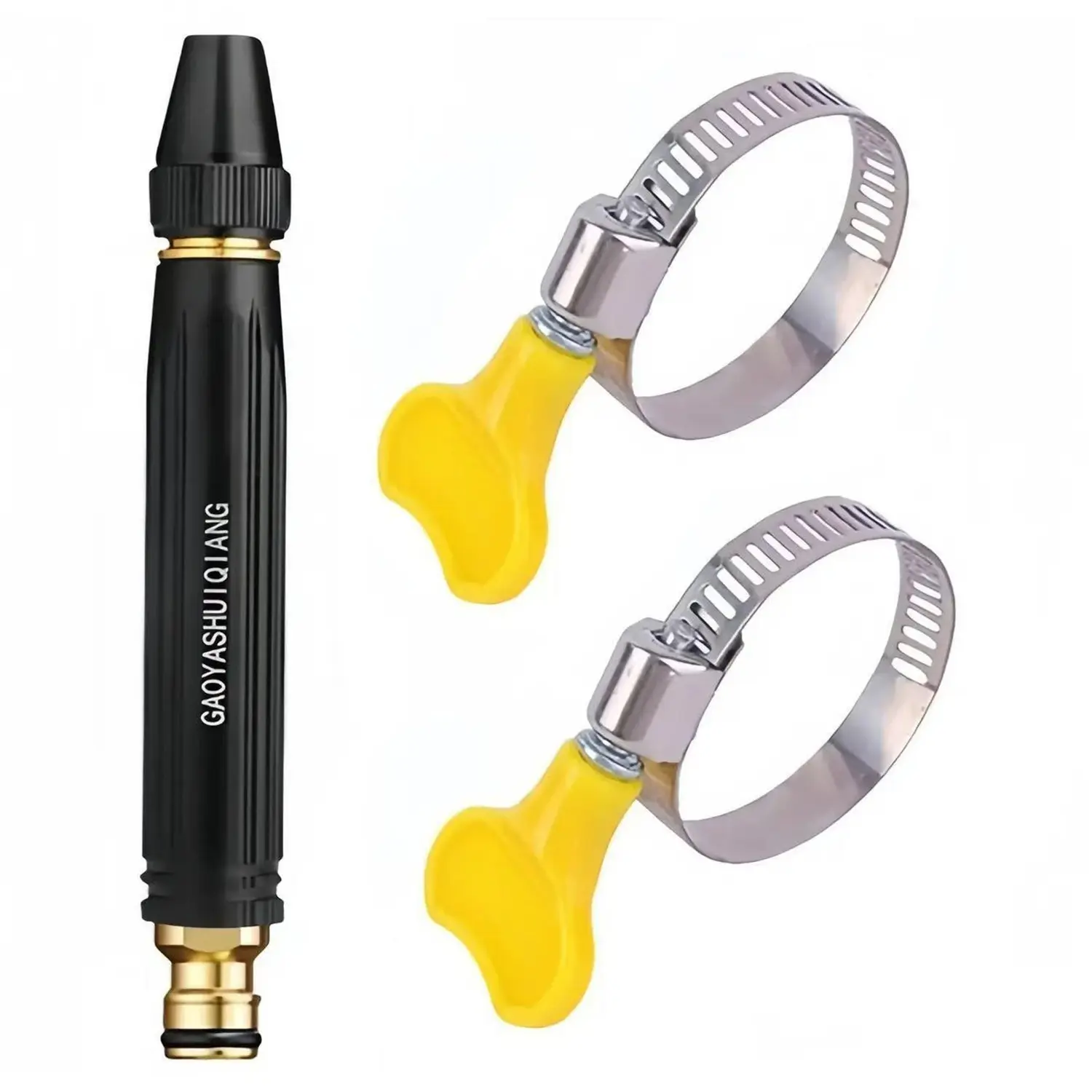 Adjustable High-Pressure Washer Handheld Gun with Sprayer Nozzle - Durable Construction, Convenient Setup and Operation, High-Pressure Garden Hose Nozzle, Car Wash Equipment for Car Washing & Outdoor Cleaning