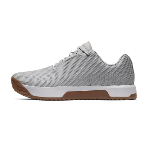 NOBULL Men's Outwork Edge (Impact) Shoe in Light Grey - OG Strength Training Shoe, Durable Gym Trainer, Lifting Sneaker