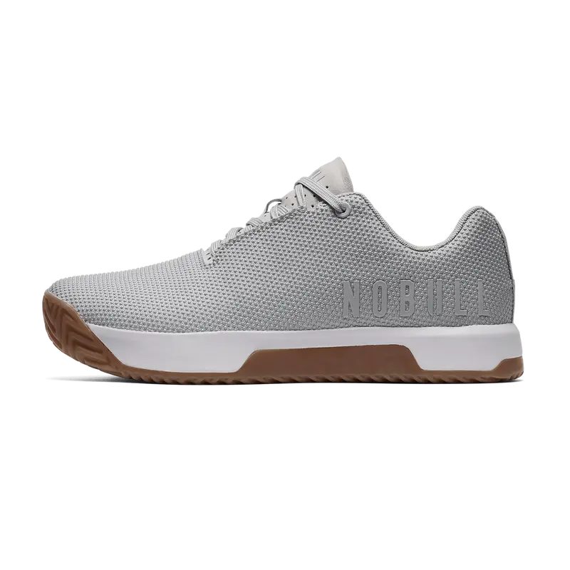 NOBULL Men's Outwork Edge (Impact) Shoe in Light Grey - OG Strength Training Shoe, Durable Gym Trainer, Lifting Sneaker