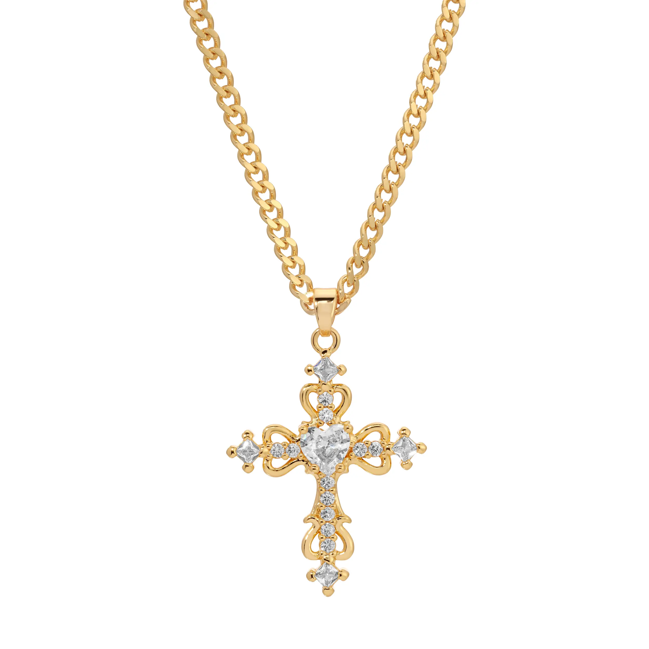 Kingdom Hearts Cross Necklace