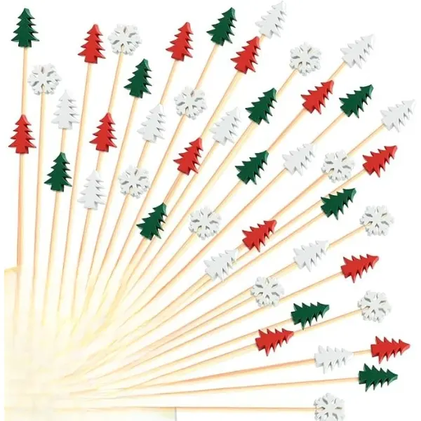 Multicolor Xmas 1Trees, Snowflakes