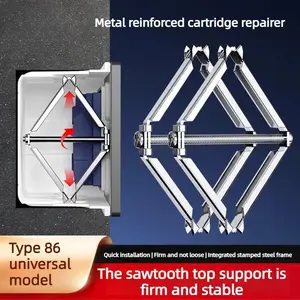 Socket fixing tool, wall switch box, junction box, quick repair and installation, 86-type junction box repair tool