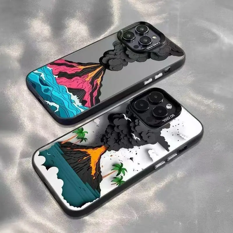 Volcano iPhone Case – Unique & Stylish!