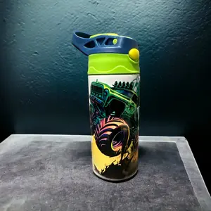 Monster Truck Bottle Drinkware