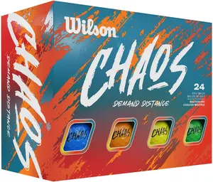WILSON Chaos Colored Double Dozen- 24 Pack