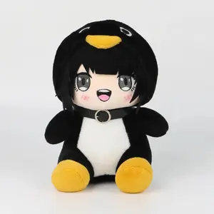 30cm Arknights Endfield Penguin Administrator Soft Plush Doll Cute Anime Stuffed Toy Game Peripheral Gift Anime Lovers Game Fans