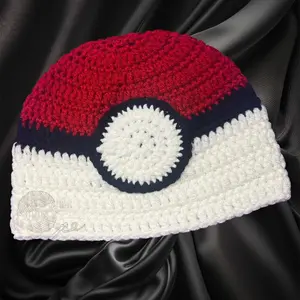 Pokeball Inspired Hat (4-10 Years)