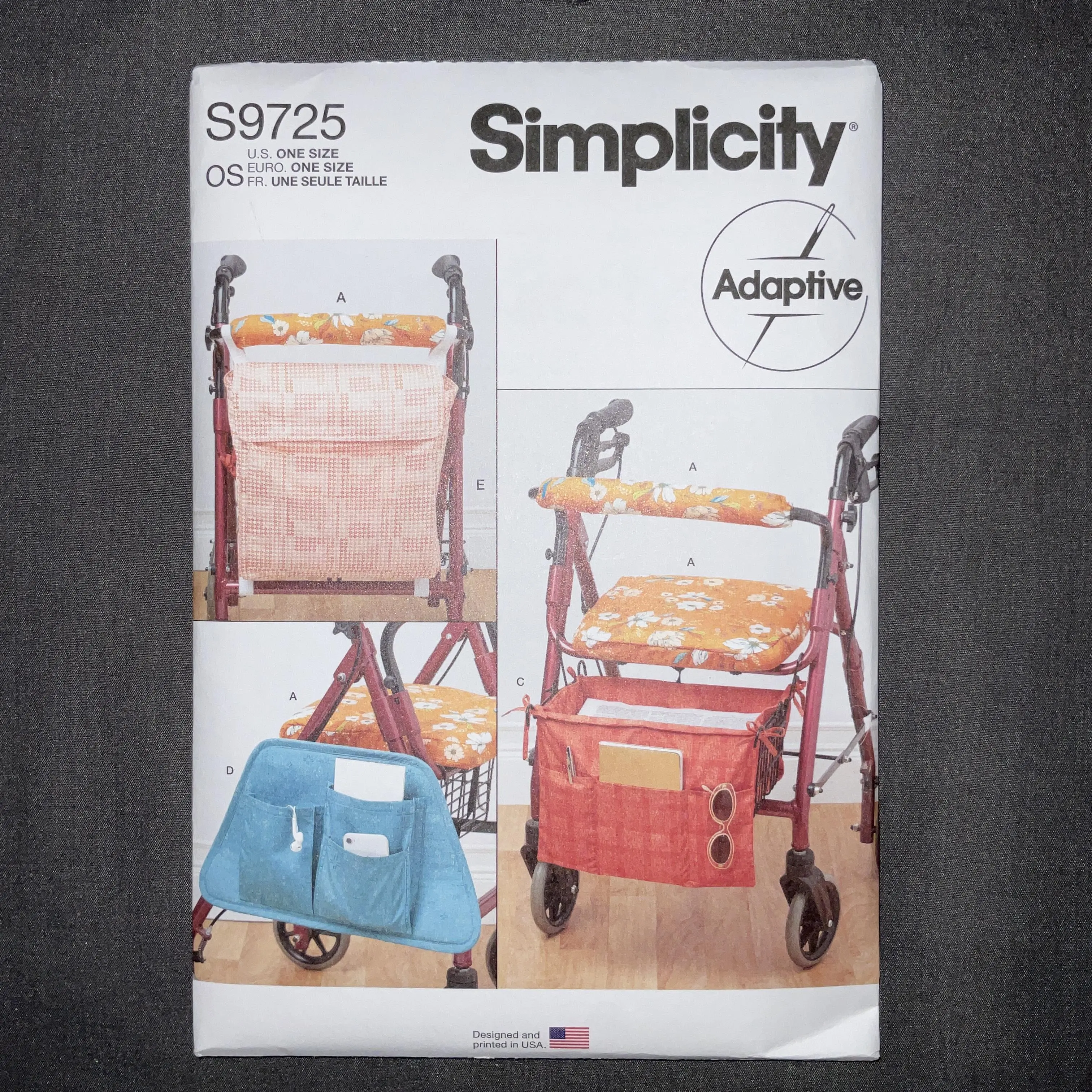 Simplicity S9725 Wheeled Walker Accessories (Adaptive)