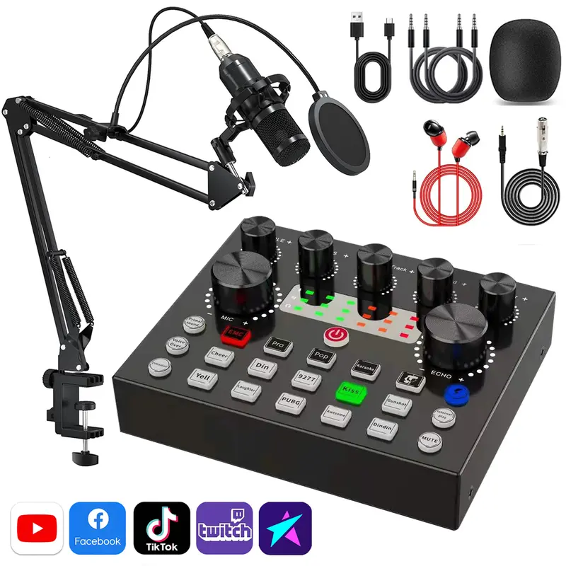 v8s sound card set - TikTok Shop
