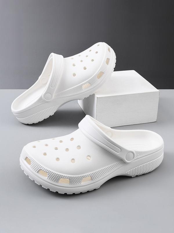 Unisex Comfortable Eva Slip-On Shoes, Lightweight Breathable Casual Footwear, Stylish Hole Shoes for Everyday Wear, Breathable Lightweight Clogs