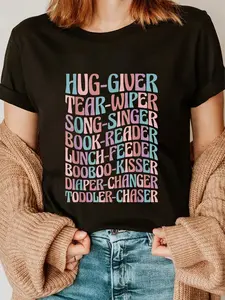 100% Cotton Daycare Provider Daycare Teacher Childcare Provider T-Shirt