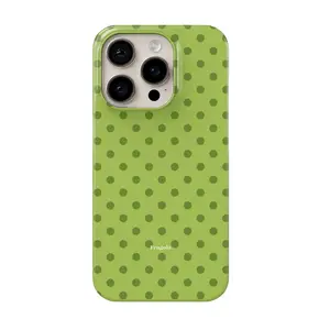 FRAGOLA Matcha Muse iPhone 17 Pro Max Case – Modern Green Tea Aesthetic Protective Phone Cover with Minimal Luxe Style