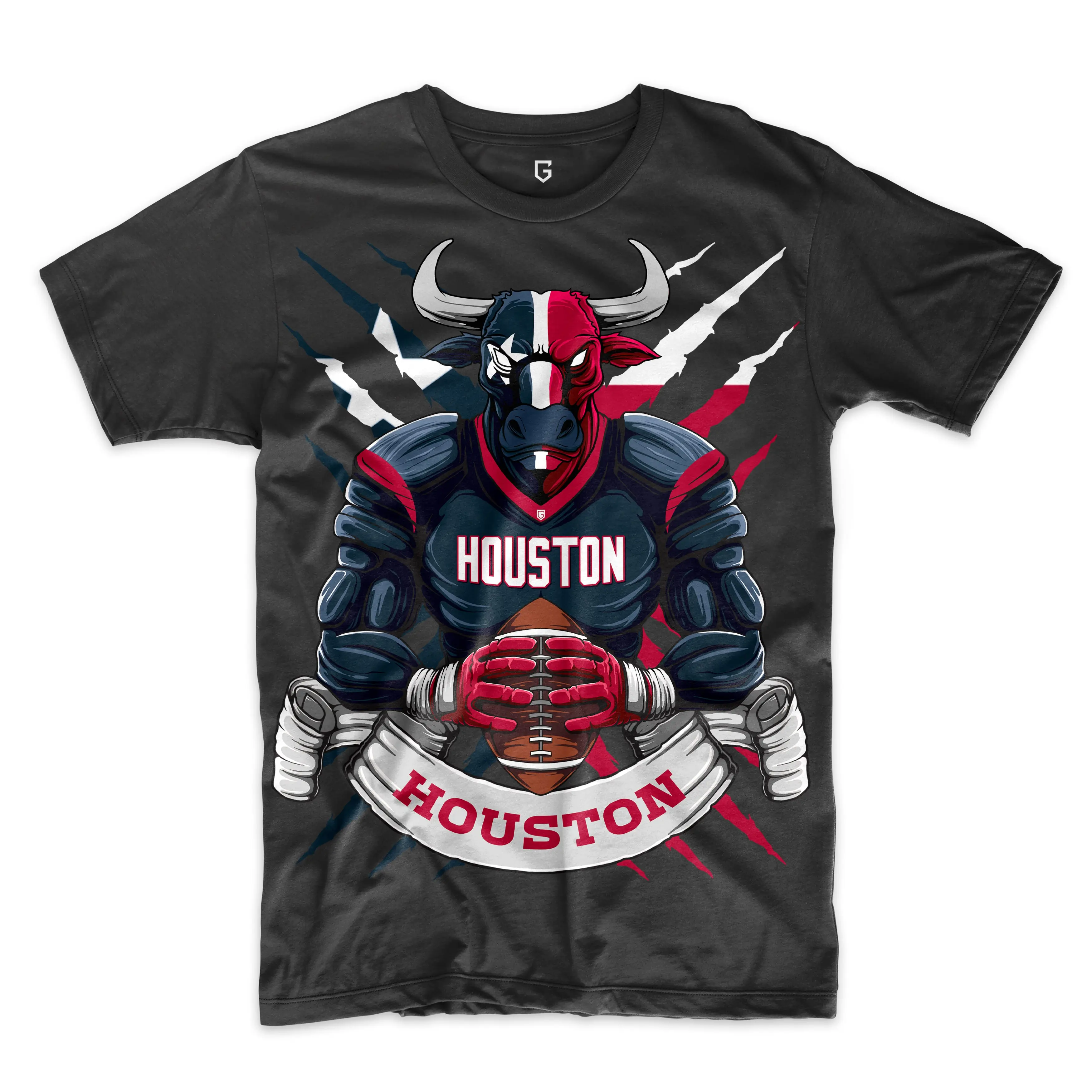 Houston Texans Football Men's T-Shirt
