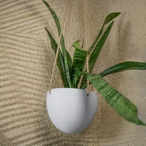 Minimalist Hanging Plant Pot with Drainage Minimalist Hanging Plant Pot with Drainage